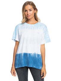0 Womens Cold Lines Boyfriend T-Shirt Blue ERJZT05439 Roxy