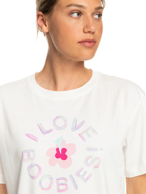 8 Keep A Breast Day 2022 - T-shirt pour Femme Blanc ERJZT05442 Roxy