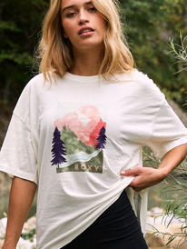 roxy, Mister Moonlight 2022 - Workout-T-Shirt für Frauen, EGRET (wbs0) Mister Moonlight 2022 - Workout T-Shirt for Women ERJZT05444