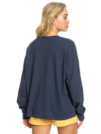 roxy, Love Sunset - Oversized Boyfriend T-Shirt for Women, MOOD INDIGO (bsp0) Love Sunset - Oversized Boyfriend T-Shirt for Women ERJZT05458