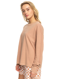 1 Love Sunset - Oversize Boyfriend-T-Shirt für Frauen Braun ERJZT05458 Roxy
