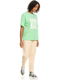 3 Sand Under The Sky - T-Shirt voor Dames Green ERJZT05461 Roxy