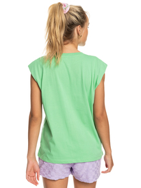 roxy, The Smell Of The Sea - Muscle T-Shirt for Women, ABSINTHE GREEN (ghy0) The Smell Of The Sea - Muscle T-Shirt for Women ERJZT05463