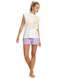 3 The Smell Of The Sea - T-shirt sans manches pour Femme Blanc ERJZT05463 Roxy