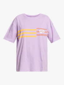 4 Vibrations Beach - T-shirt pour Femme Violet ERJZT05466 Roxy