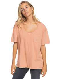 0 Deep Tiger - T-shirt pour Femme Marron ERJZT05467 Roxy