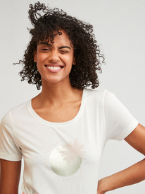 4 Chasing The Wave - Camiseta para Mujer Blanco ERJZT05474 Roxy