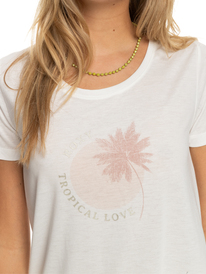 9 Chasing The Wave - Camiseta para Mujer Blanco ERJZT05474 Roxy