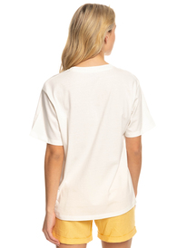 roxy, Moonlight Sunset - Oversize Boyfriend-T-Shirt für Frauen, SNOW WHITE (wbk0) Moonlight Sunset - Oversized Boyfriend T-Shirt for Women ERJZT05481