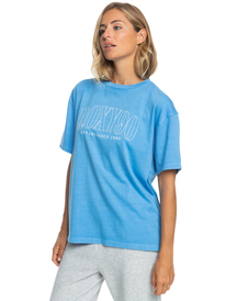 1 Womens Sun Over The Sand T-Shirt Blue ERJZT05483 Roxy