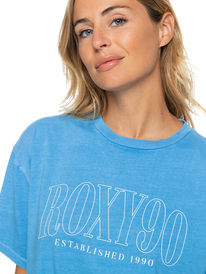 2 Womens Sun Over The Sand T-Shirt Blue ERJZT05483 Roxy