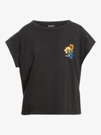5 Unite The Wave - Boxy T-Shirt for Women Black ERJZT05486 Roxy