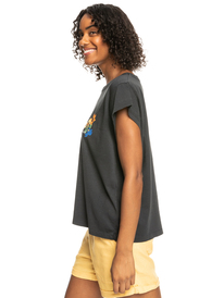 1 Unite The Wave - Boxy T-Shirt for Women Black ERJZT05486 Roxy