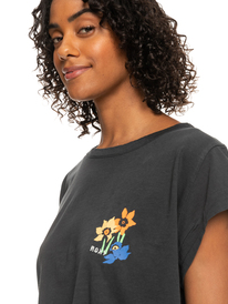 2 Unite The Wave - Boxy T-Shirt for Women Black ERJZT05486 Roxy