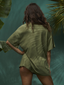 roxy, Sweet Janis - Oversized T-Shirt for Women, LODEN GREEN (gng0) Sweet Janis - Oversized T-Shirt for Women ERJZT05506