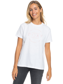 roxy, Womens Ocean Road T-Shirt, BRIGHT WHITE (wbb0) OCEAN ROAD B ERJZT05513