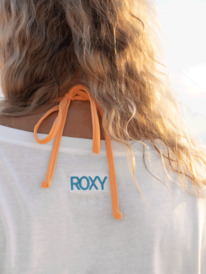 3 Roxy Life Love - Haut manches longues encolure en V pour Femme Blanc ERJZT05516 Roxy