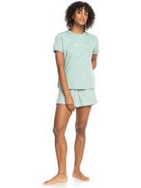 3 Womens Noon Ocean T-Shirt Blue ERJZT05566 Roxy
