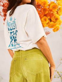4 Backside Sun B - T-Shirt für Frauen Weiss ERJZT05568 Roxy