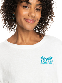 11 Backside Sun B - T-Shirt für Frauen Weiss ERJZT05568 Roxy