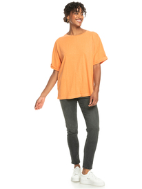 3 Backside Sun D - T-Shirt voor Dames Orange ERJZT05570 Roxy