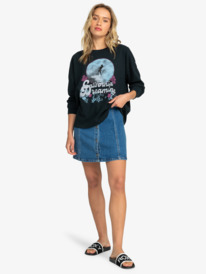 3 Fallen For Her B - Longsleeve für Frauen Schwarz ERJZT05574 Roxy