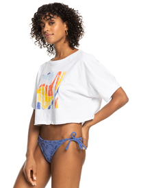 10 I Will Miss You - Camiseta Extragrande para Mujer Blanco ERJZT05575 Roxy