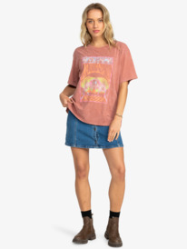 12 Girl Need Love B - Oversized T-Shirt for Women Pink ERJZT05580 Roxy