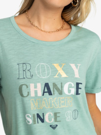 2 Ocean After - T-Shirt voor Dames Blue ERJZT05591 Roxy