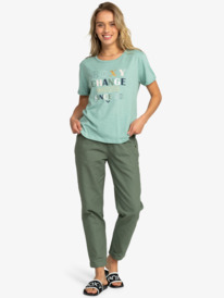 3 Ocean After - T-Shirt voor Dames Blue ERJZT05591 Roxy