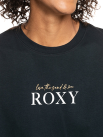 2 I Am From The Atlantic - T-shirt manches longues pour Femme Noir ERJZT05593 Roxy