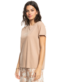 1 Womens Just Do You T-Shirt Brown ERJZT05608 Roxy