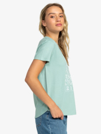 1 The Beach Sand - T-shirt pour Femme Bleu ERJZT05614 Roxy