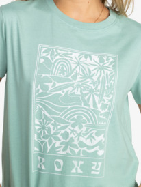 2 The Beach Sand - T-shirt pour Femme Bleu ERJZT05614 Roxy