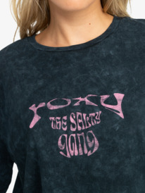 2 The Andes Field - Maglietta da Donna Black ERJZT05620 Roxy