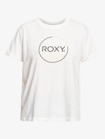 5 Womens Noon Ocean Loose Fit T-Shirt White ERJZT05698 Roxy