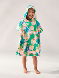 2 Stay Magical Printed - Hooded Changing Towel Green ERLAA03047 Roxy
