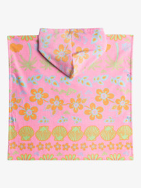roxy, Girls Stay Magical Printed Hooded Poncho Towel, SACHET PINK BEACHY BEBE (mfr5) TW STAY MAGICAL PRINTED ERLAA03050