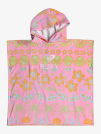 roxy, Girls Stay Magical Printed Hooded Poncho Towel, SACHET PINK BEACHY BEBE (mfr5) TW STAY MAGICAL PRINTED ERLAA03050