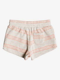 roxy, Детские спортивные шорты Mystery Sun, METRO HEATHER MUSICAL STRIPES (ten3) Mystery Sun - Sweat Shorts for Girls 2-7 ERLFB03058