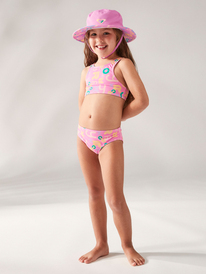 4 Girl's 2-7 Pudding Cake Floating Bucket Hat Pink ERLHA03139 Roxy