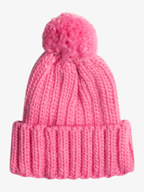 1 Traffic Jam - Knitted Beanie for Girls 2-7 Pink ERLHA03141 Roxy
