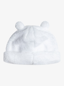 5 Mini Snowmoon - Beanie for Girls 2-7 White ERLHA03147 Roxy
