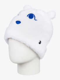 3 Mini Snowmoon - Beanie for Girls 2-7 White ERLHA03147 Roxy