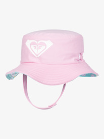 9 Girls New Bobby Reversible Swim Hat Blue ERLHA03154 Roxy