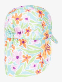 6 Girls Come And Go Reversible Swim Hat Blue ERLHA03155 Roxy