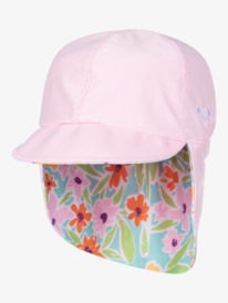 1 Girls Come And Go Reversible Swim Hat Blue ERLHA03155 Roxy