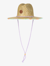 1 Girls Pina To My Colada Straw Sun Hat Blue ERLHA03156 Roxy