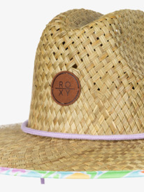 2 Girls Pina To My Colada Straw Sun Hat Blue ERLHA03156 Roxy
