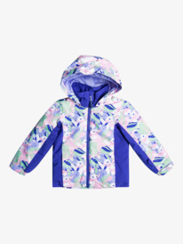 11 Girl's 2-7 Snowy Tale Technical Snow Jacket White ERLTJ03022 Roxy